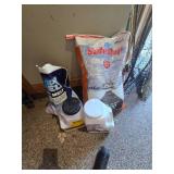 Misc. Ice Melt One Large Unopened Bag and Some Open Containers