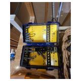 Box of Misc. Wrenches, Sockets Ratchets and lots of Misc. Bits