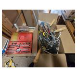 Lot of Misc. Tools, Thread Casers, Hand Saws, Tape Measure Etc.