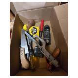 Lot of Misc. Tools, Thread Casers, Hand Saws, Tape Measure Etc.