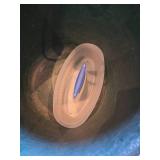 Large Plastic Bucket with Handles, Small Bucket and (2) Plastic Tool Bins