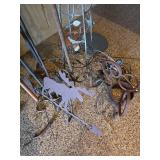 Assorted Lot of Outdoor Decorative Items