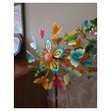 (2) Outdoor Decorative Metal Wind Spinners