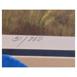 Large Dale Klee Framed Print "Impala Heaven"