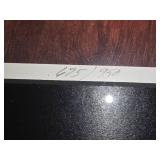 Large Dale Klee Framed Print "Hillside Chevies"