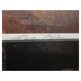 Large Dale Klee Framed Print "Hillside Chevies"