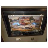 Large Dale Klee Framed Print "A Perfect Ten"