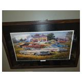 Large Dale Klee Framed Print "A Perfect Ten"