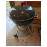 Weber Original Kettle Charcoal Grill with Cover and (3) Bags of Wood Chips