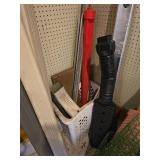 Contents of Corner, Misc. Steel, Yard Fabric, Fencing Etc.