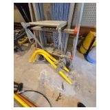 Little Giant Ladder System with Scaffolding and Ladder Stabilizers