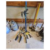 Assorted Pruning Shears and (2) Garbage Pickers