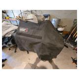 Weber Gas Grille with Cover, 20lb Propane Tank and Accessories
