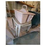 (2) Outdoor Table, Outdoor Chair, Tarp, Floor Mats and Tool Carrier