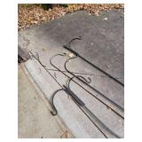 (4) Assorted Shepherds Hooks