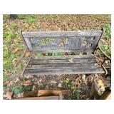 Small Bench and Picnic Table, (2) Salt Lick Holders and Pot