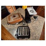 Electric Frying Pan, Toaster and Coffee Maker