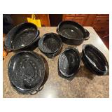 Assorted Graniteware Rosters
