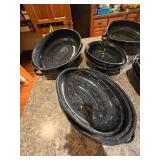 Assorted Graniteware Rosters