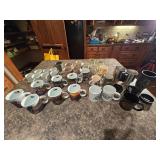Assorted Mugs and Thermal Cups