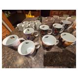 Assorted Mugs and Thermal Cups
