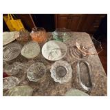 Large Lot of Assorted Serving Dishes