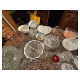 Large Lot of Assorted Serving Dishes