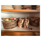 Vintage Franciscan Apple Serving Set