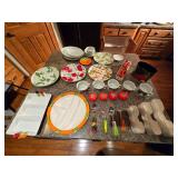 Vintage Shafford Originals Serving Items, Platters, Plates, Bowls, Napkin Holders, Salt & Pepper Shakers, Etc.