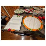 Vintage Shafford Originals Serving Items, Platters, Plates, Bowls, Napkin Holders, Salt & Pepper Shakers, Etc.