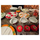 Vintage Shafford Originals Serving Items, Platters, Plates, Bowls, Napkin Holders, Salt & Pepper Shakers, Etc.