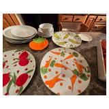 Vintage Shafford Originals Serving Items, Platters, Plates, Bowls, Napkin Holders, Salt & Pepper Shakers, Etc.