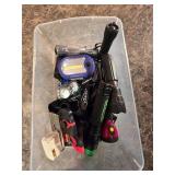 Assorted Electrical Items and Assorted Flashlights