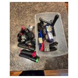Assorted Electrical Items and Assorted Flashlights