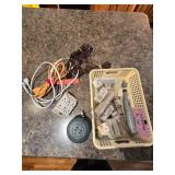 Assorted Electrical Items and Assorted Flashlights