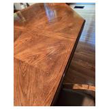 Wooden Dining Room Table and (4) Chairs