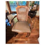 Wooden Dining Room Table and (4) Chairs