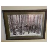 Large Framed Print by Stephen Lyman "A Walk in the Woods"