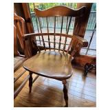 (2) Vintage Chairs and Magazine Stand