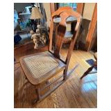 (2) Vintage Chairs and Magazine Stand