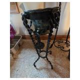 Assorted Home Decor, Table Pot, Holder Fake Plant and Lamp