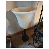 Assorted Home Decor, Table Pot, Holder Fake Plant and Lamp