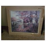 (3) Fall Pictures, One Framed