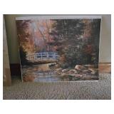 (3) Fall Pictures, One Framed