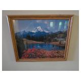 (3) Fall Pictures, One Framed