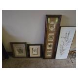 (4) Assorted Wall Decor Pictures