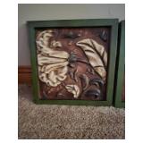 (4) Framed Decorative Wall Art