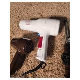 (2) Hairdryers and Curling Iron