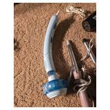 (2) Curling Irons, Hair Dryer and Body Flex Heated Massager