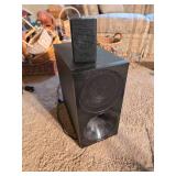 Samsung Blu-ray Player, Samsung Powered Sub and Speaker, Misc. Cords and Accessories